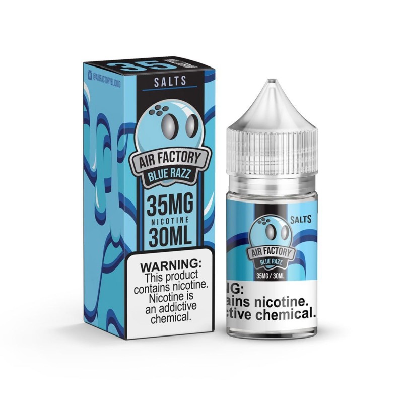 AIR FACTORY SALTS | Blue Razz 30ML eLiquid