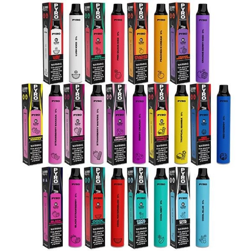 Pyro Disposable | 2000 Puffs | 6mL