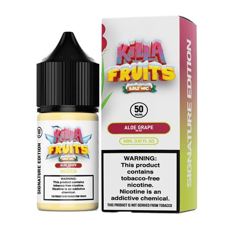 Aloe Grape Ice by Killa Fruits Signature TFN Salts Series 30mL