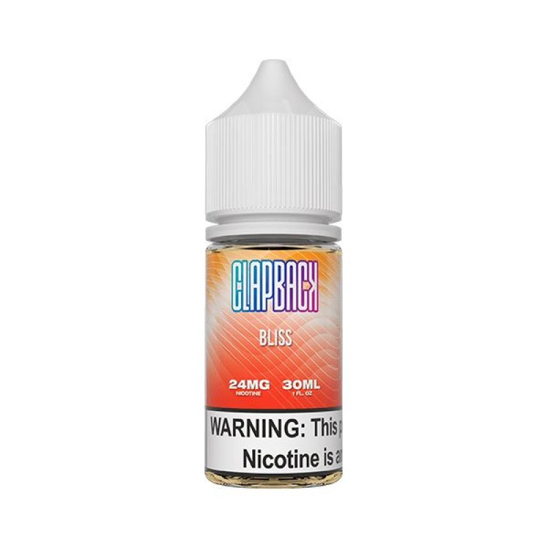 Bliss By Saveurvape Clap Back TF-Nic Salts 30mL