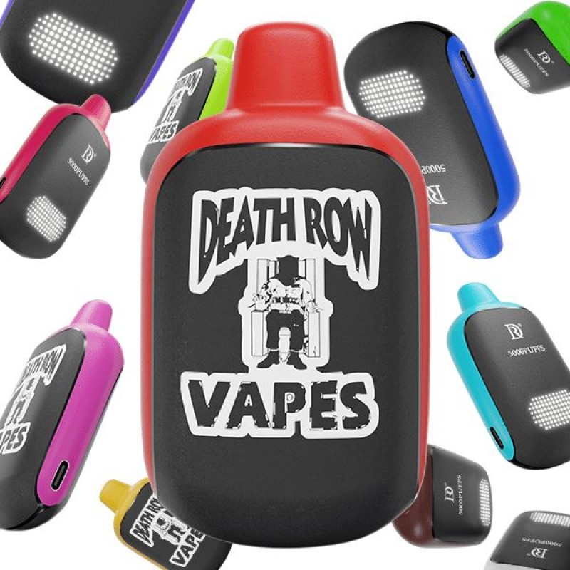 Death Row Vapes Disposable | 5000 Puffs | 10.5mL |...