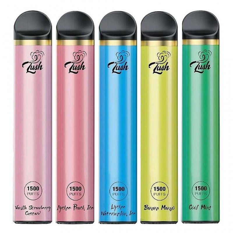 Lush Disposable E-Cigs (1500 Puffs)