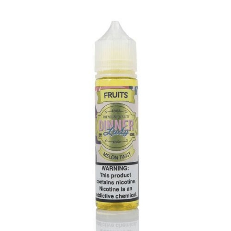 Melon Twist By Dinner Lady Fruits E-Liquid 60mL