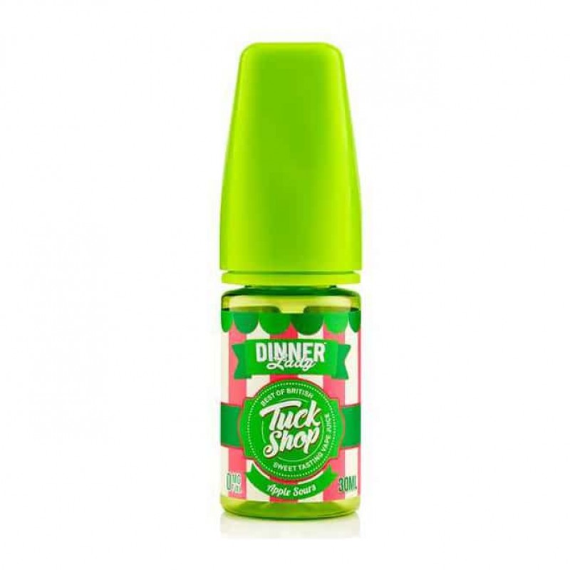 Apple Sours By Dinner Lady Tuck Shop Salt E-Liquid 30mL