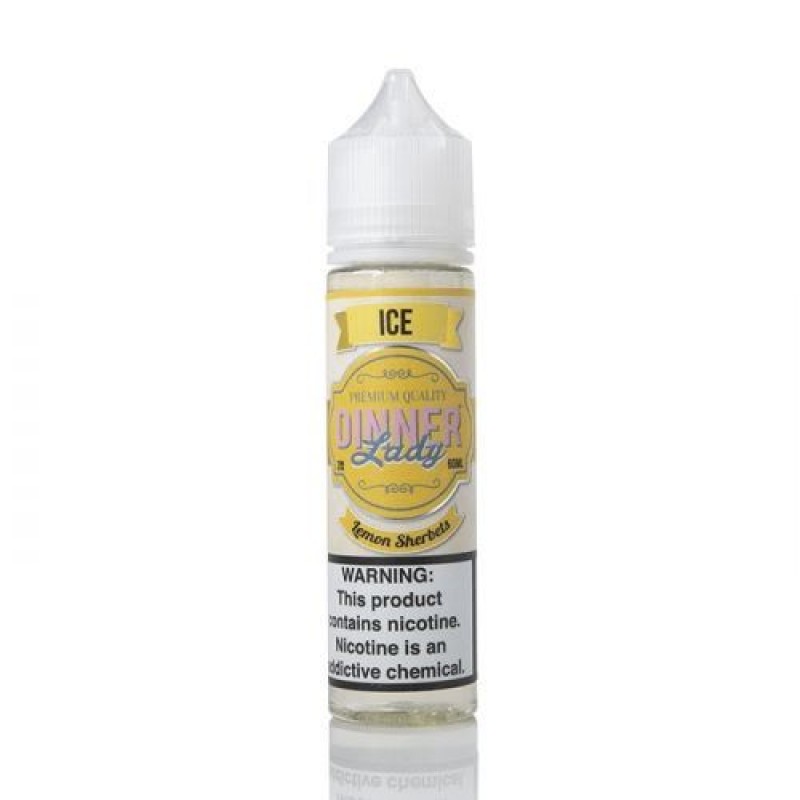 Lemon Sherbets Ice By Dinner Lady Tuck Shop E-Liquid 60mL