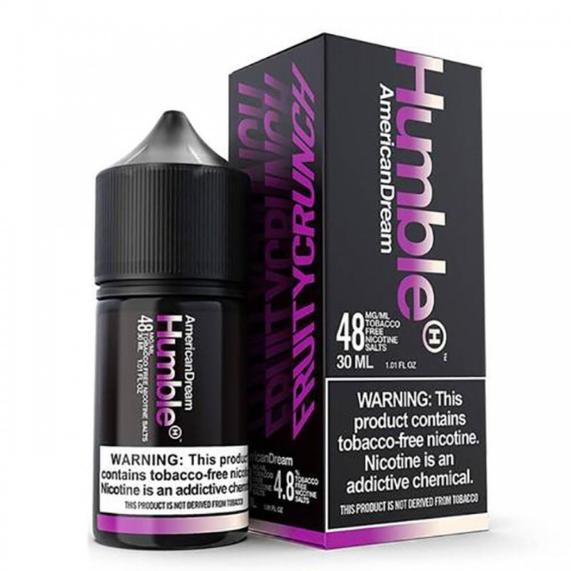 American Dream Tobacco-Free Nicotine By Humble Salts 30ml