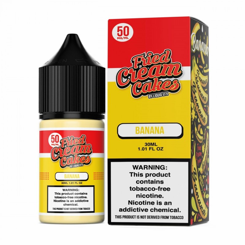 Banana Fried Cream Cakes SALTS by Liquid EFX 30ml