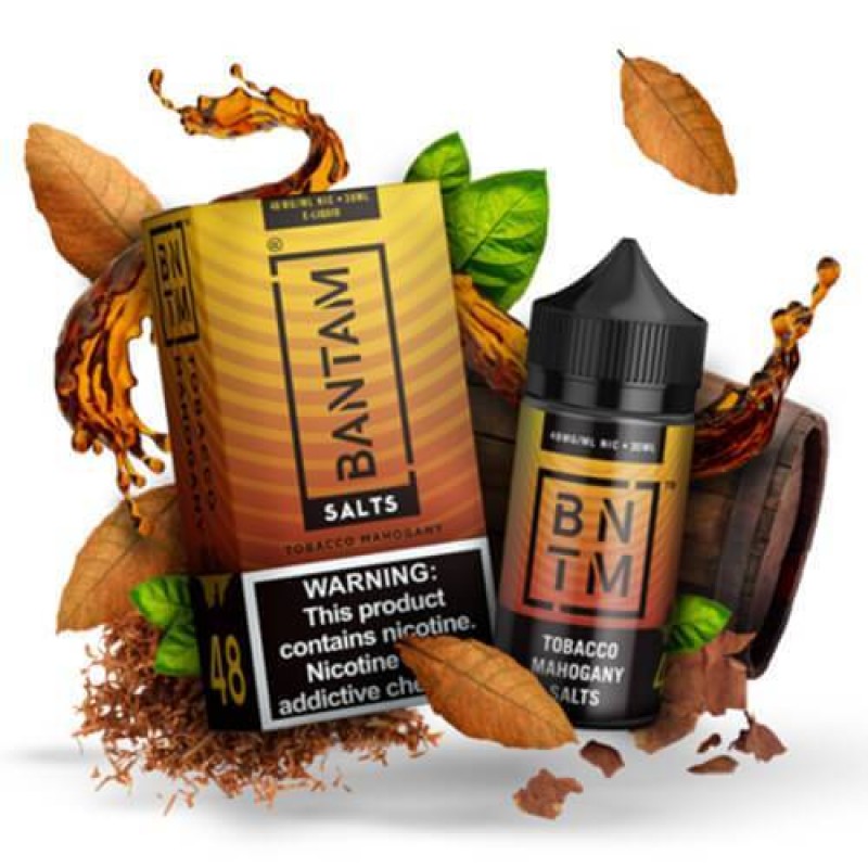 BANTAM SALTS | TOBACCO MAHOGANY 30ML eLiquid