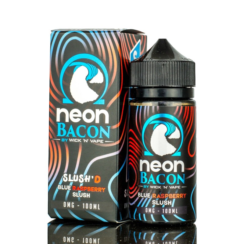 WICK N VAPE | Neon Bacon Blue SLUSH'D eLiquid