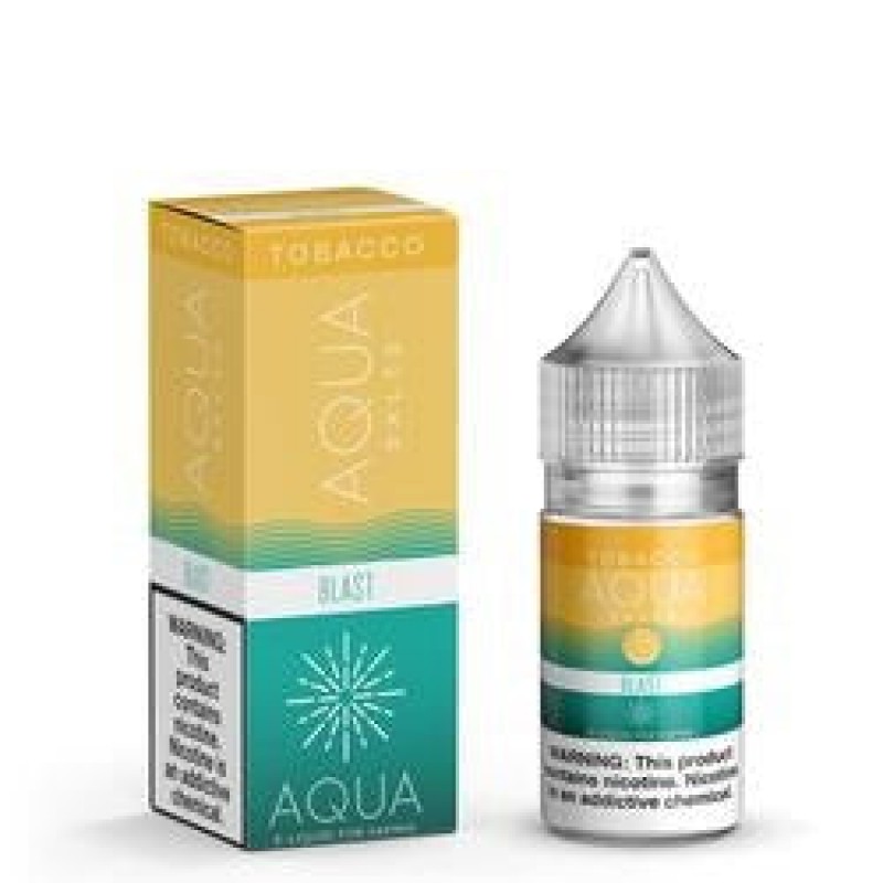 Blast (New Menthol) By Aqua Tobacco Salt E-Liquid ...