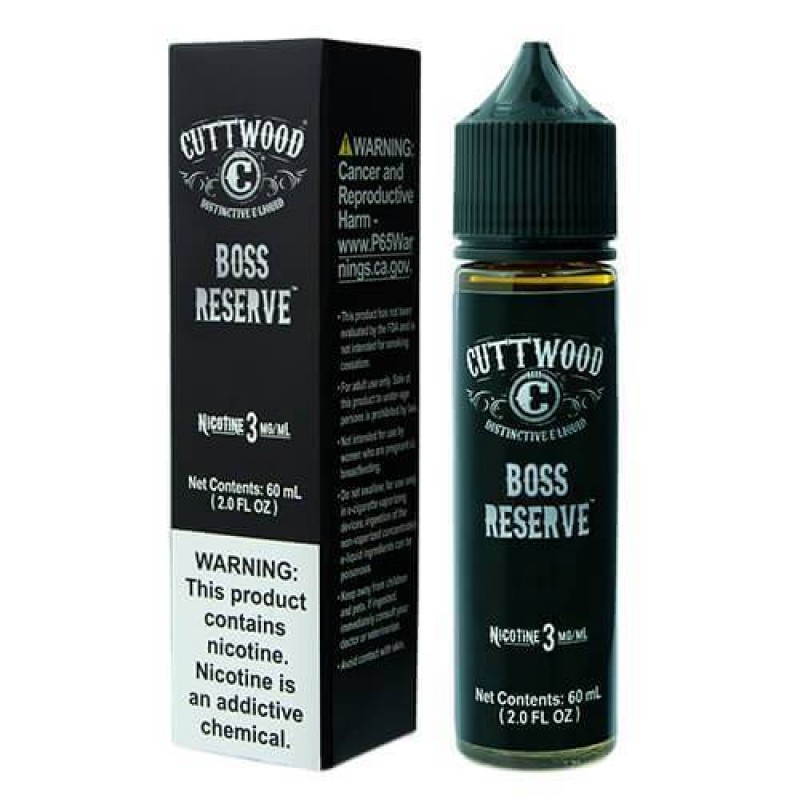 Boss Reserve by Cuttwood EJuice 60ml