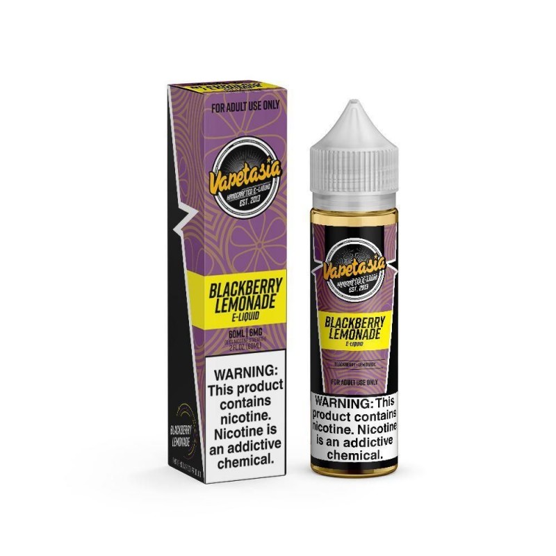 VAPETASIA | Blackberry Lemonade 2X60ML eLiquid