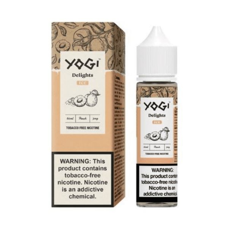 Peach Ice by Yogi Delights Tobacco-Free Nicotine 6...