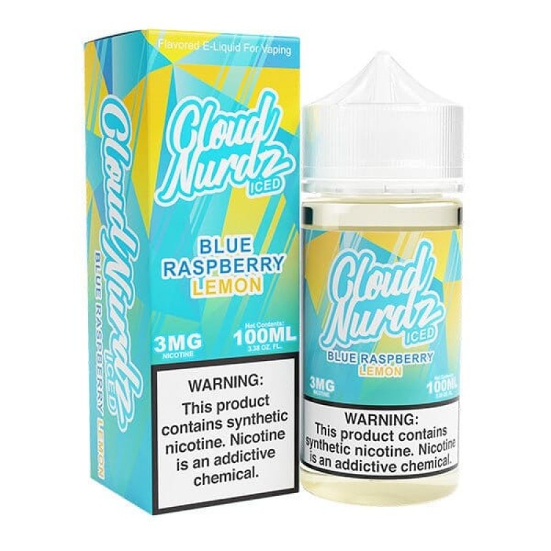 Blue Raspberry Lemon Iced by Cloud Nurdz TFN 100ml