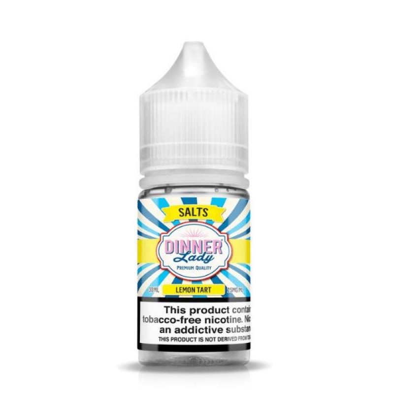 Lemon Tart by Dinner Lady Tobacco-Free Nicotine Sa...