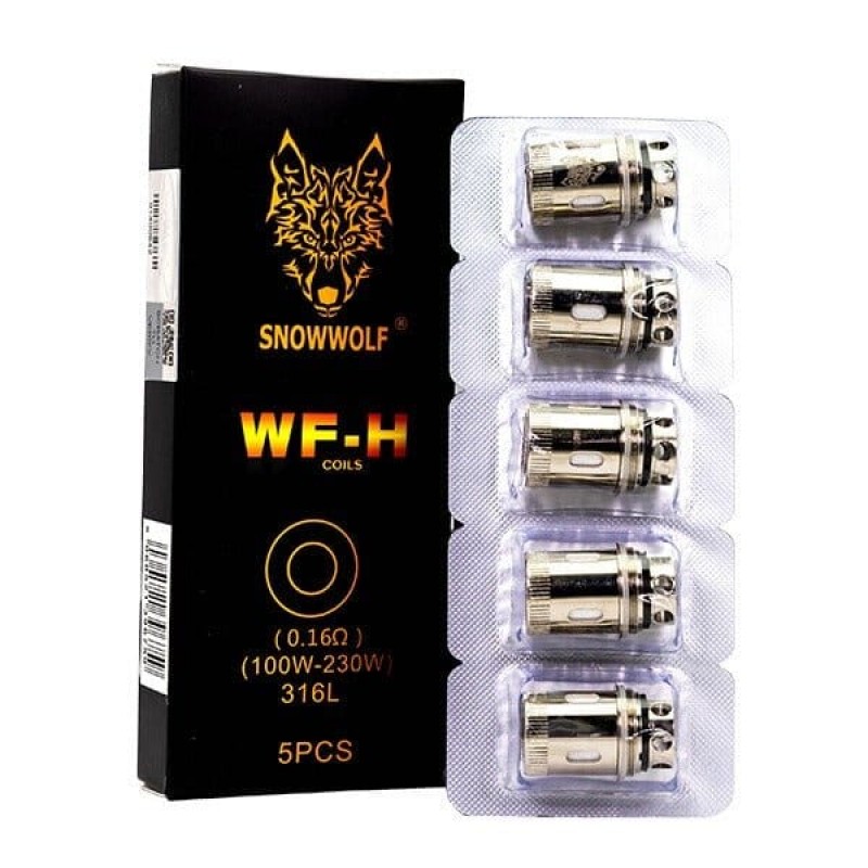 SnowWolf Mfeng WF Replacement Coils (Pack of 5)