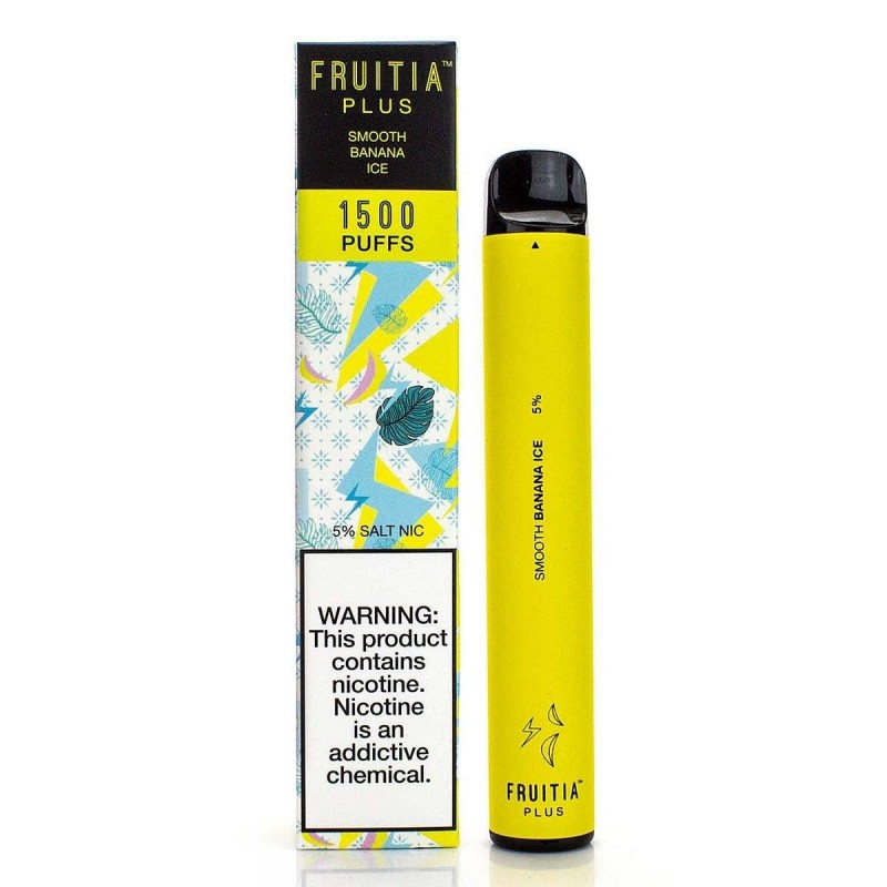 Fruitia Plus Disposable Device - 1500 Puffs