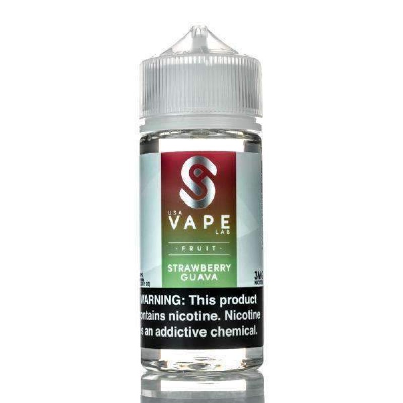 Strawberry Guava by USA Vape Lab E-Liquid 100ml